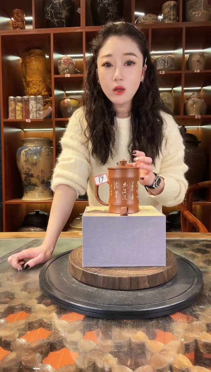 【闪购商品】缸云南建水紫陶复烧办公杯@19