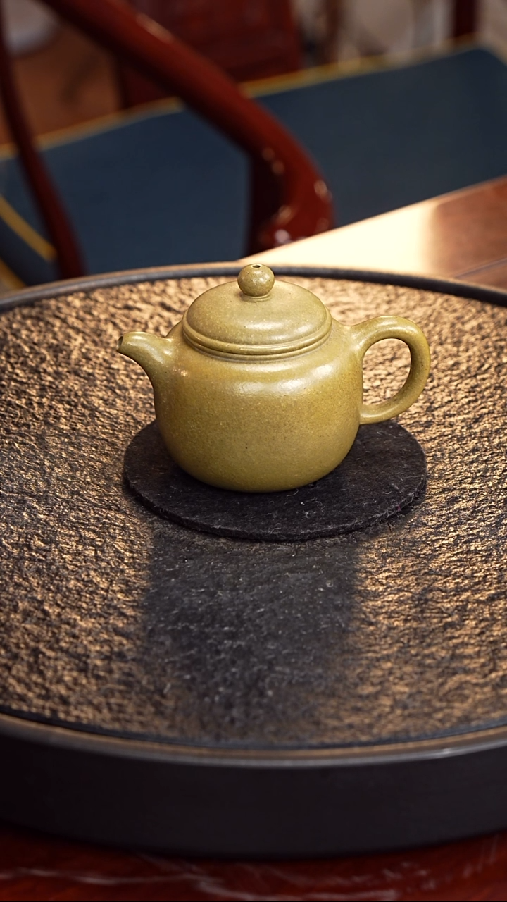 茶壶紫砂GF 匏尊8 龙背青  210毫升