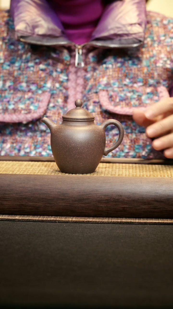 【闪购商品】紫砂茶宠草阁紫泥毫升
