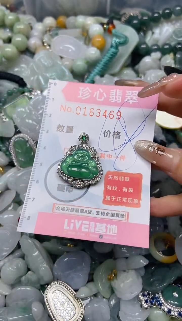 【闪购商品】翡翠颈饰未镶嵌闪购0163469