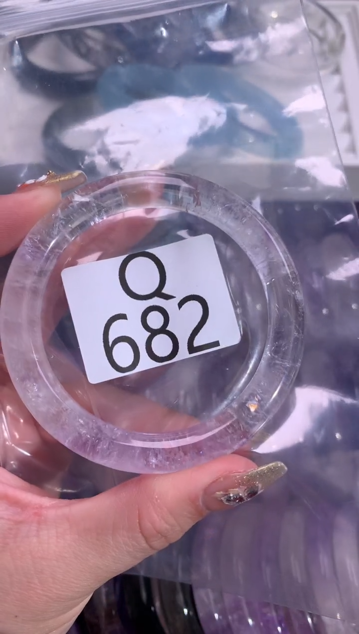 【闪购商品】水晶水晶手镯未镶嵌682-55