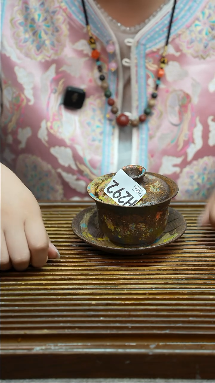万古烧粗陶手工茶具