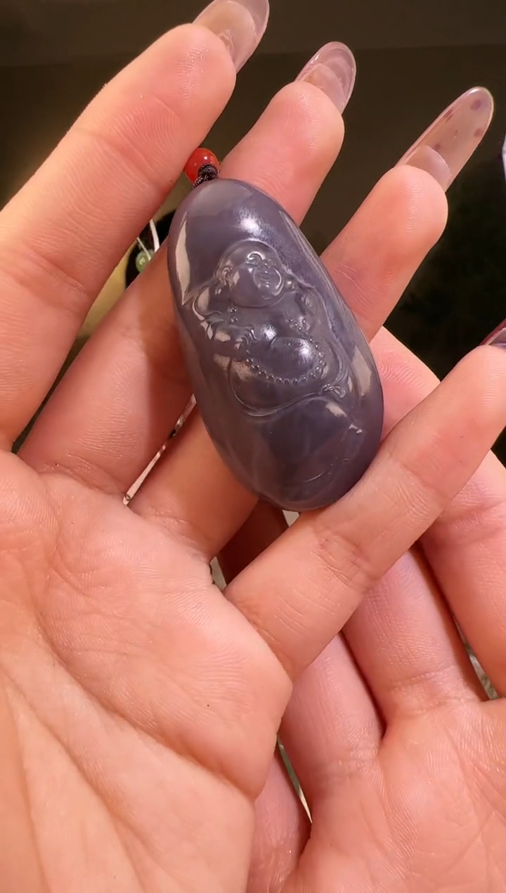 【闪购商品】和田玉颈饰未镶嵌佛牌5428