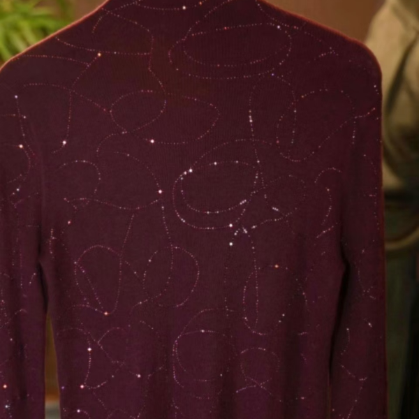 丝年.不灵不灵高端高定走秀款高级感满分羊毛打底衫-GD1001