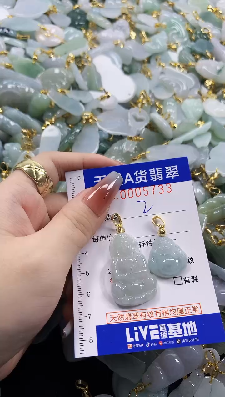 颈饰未镶嵌翡翠天然A货翡翠