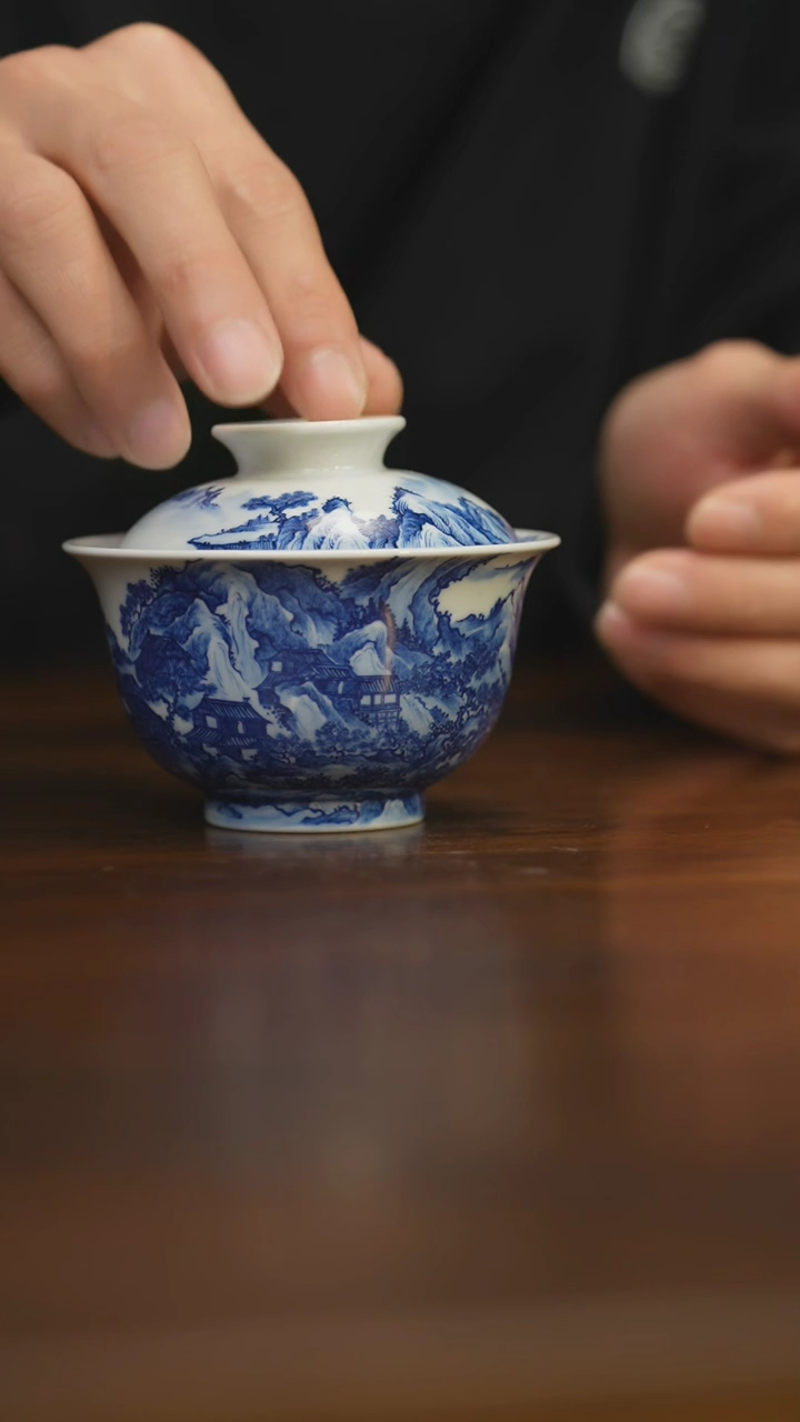 【闪购商品】杯柴窑青花破价福利