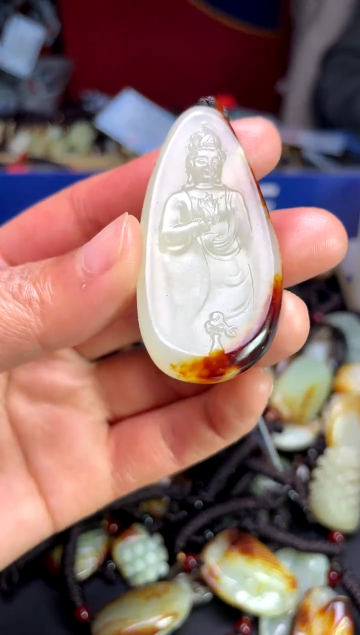 【闪购商品】和田玉颈饰未镶嵌123