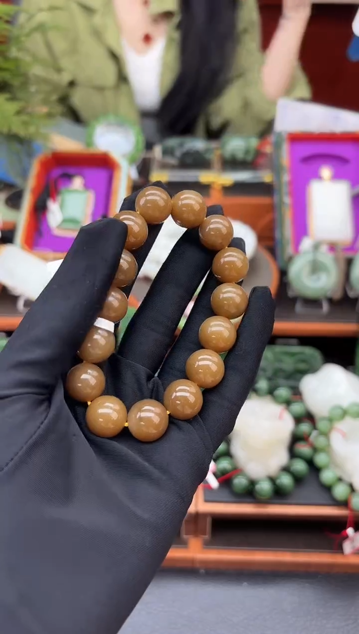 未镶嵌手串和田玉董小姐推荐 多样性发货 拍一发一ht12