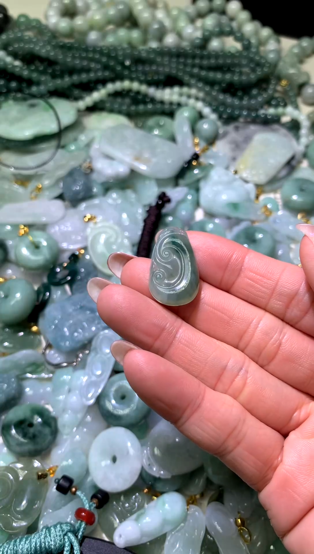 吊坠(不含链)未镶嵌翡翠1