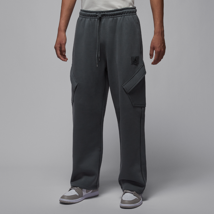 官方正品AJ 男子方标灰色卫裤长裤 HV9682-068