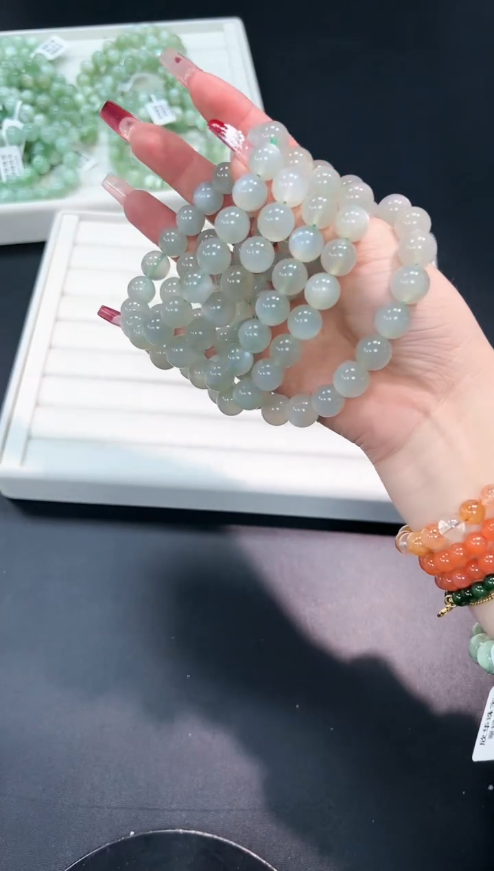 【闪购商品】长石手串未镶嵌14j多样性发其一/1条11mm默认微瑕