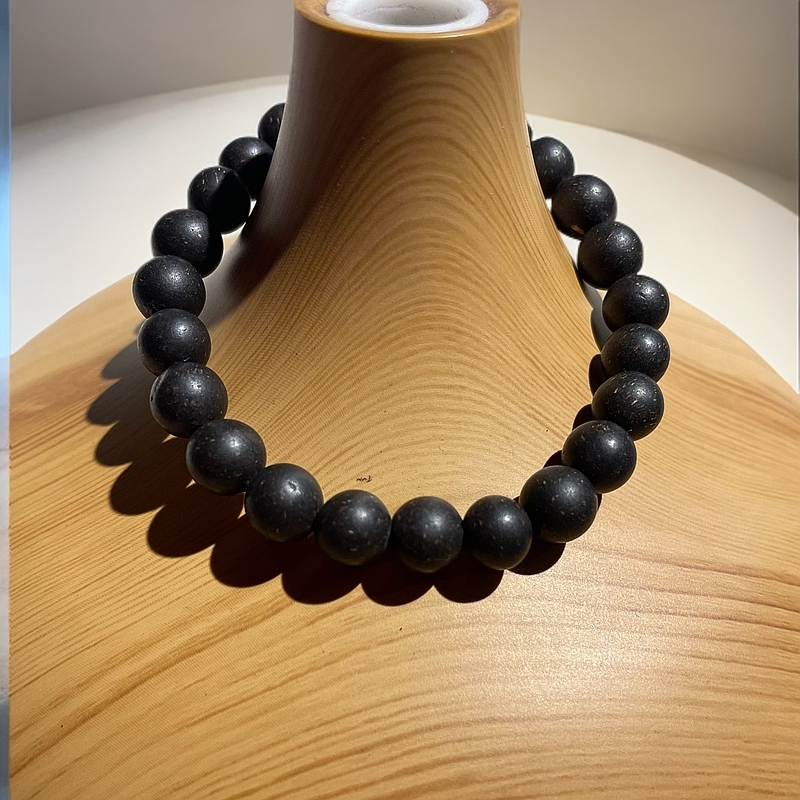 【茶香龙井0.8合香珠手串】手串单圈双圈108子瑕疵珠中药合香珠