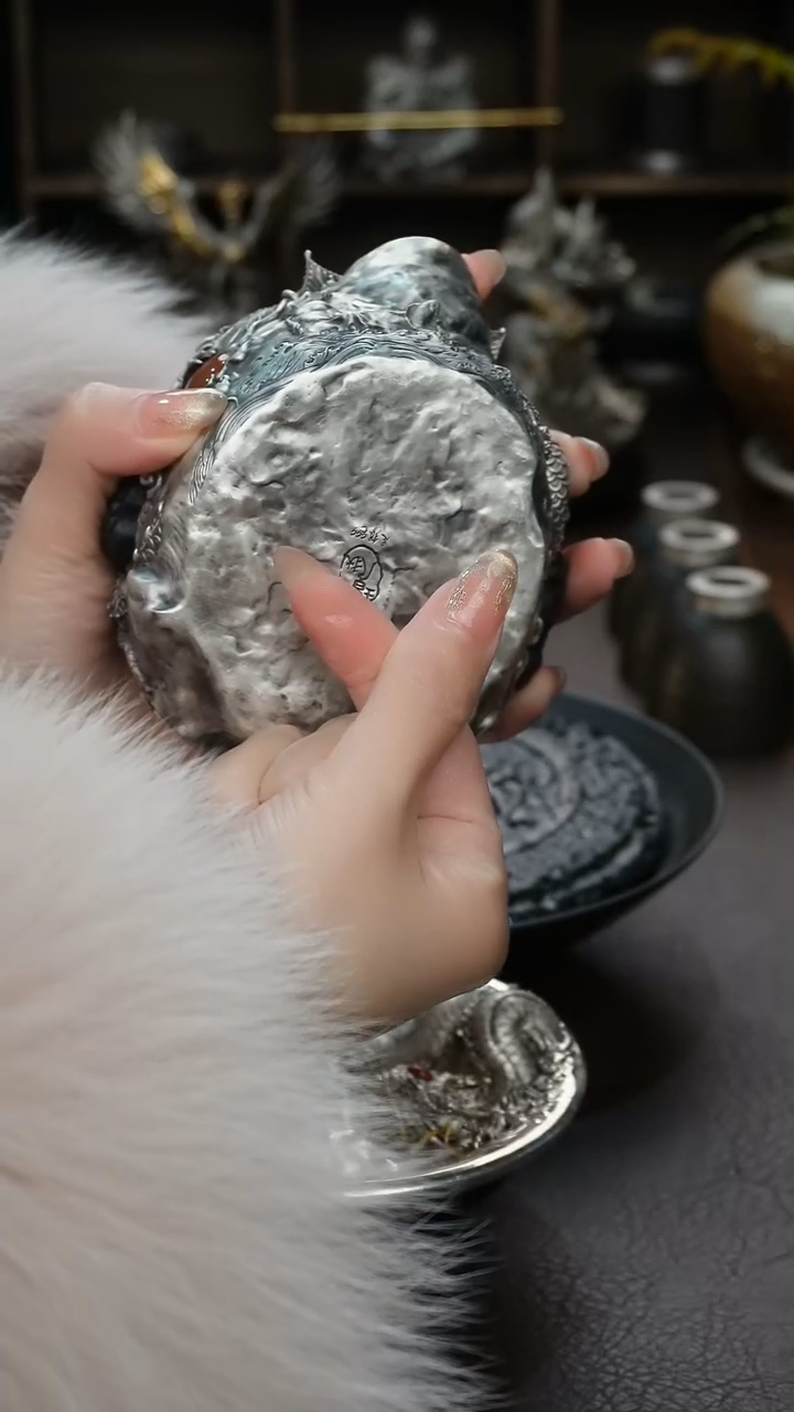 【闪购商品】境秋银壶高定茶周边