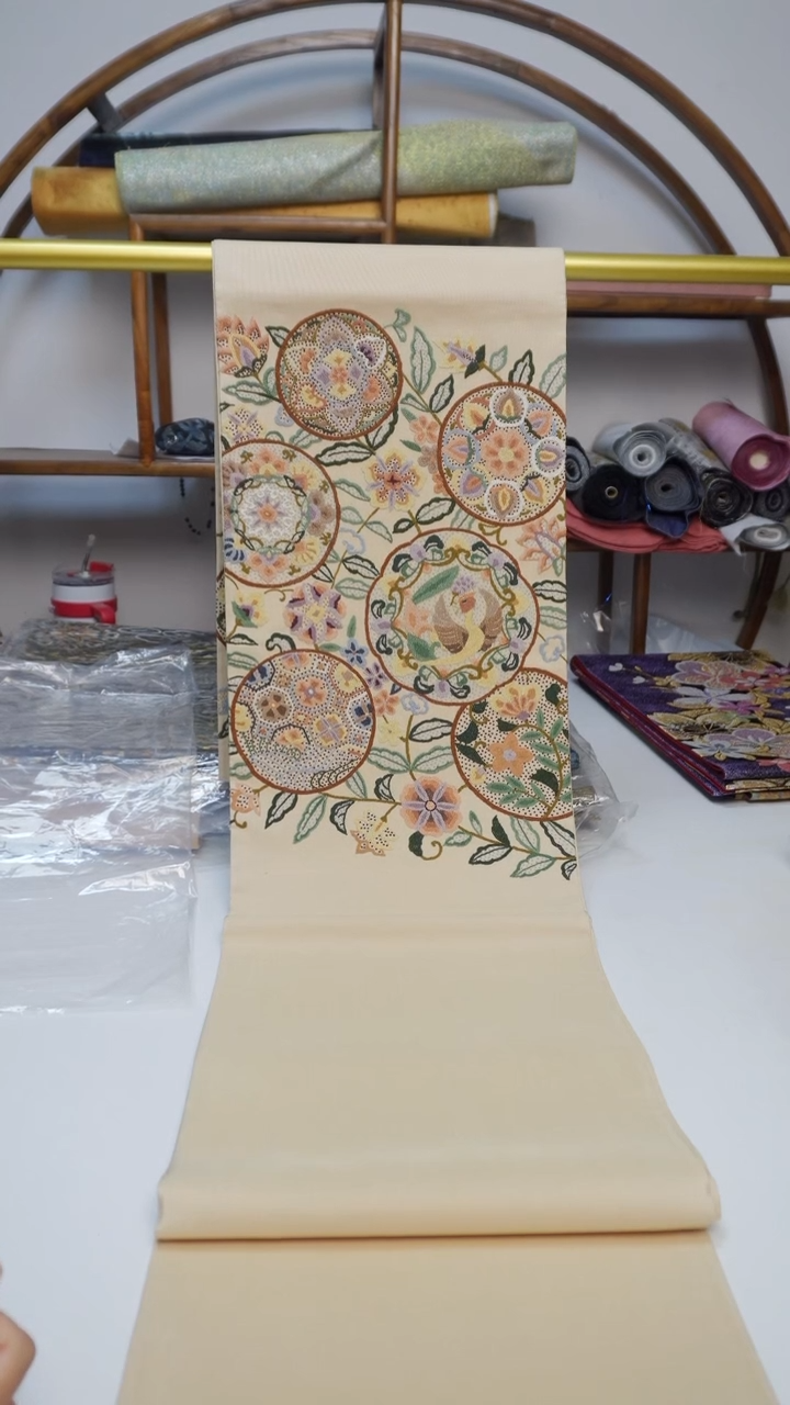 织绣96 打籽绣打籽绣