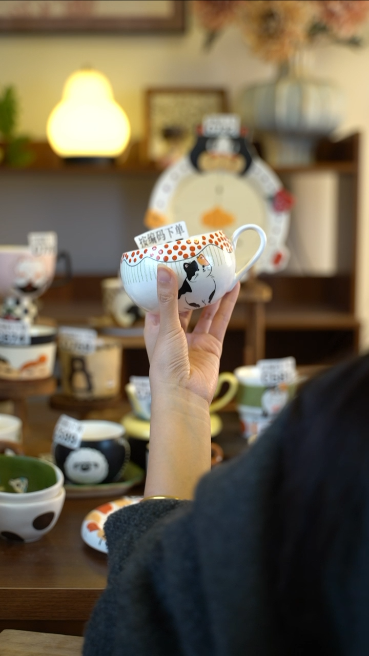 其他陶C595 阿满屋手工手作陶瓷 