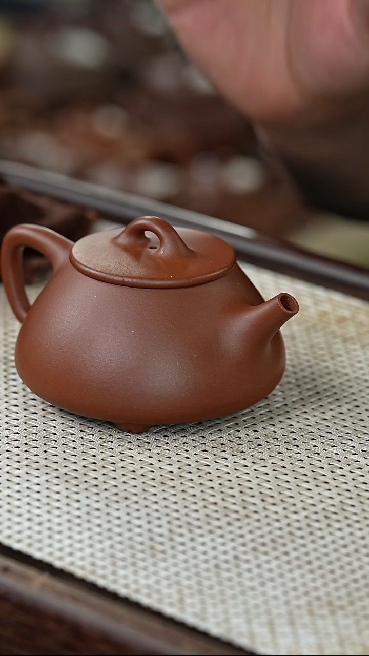 【闪购商品】紫砂茶壶@@Aj2456徐皓平盖石瓢