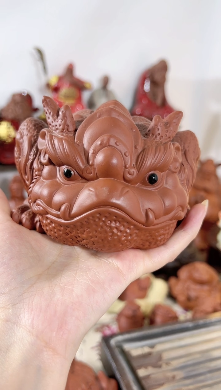 【闪购商品】紫砂茶宠紫砂茶宠萌宠摆件