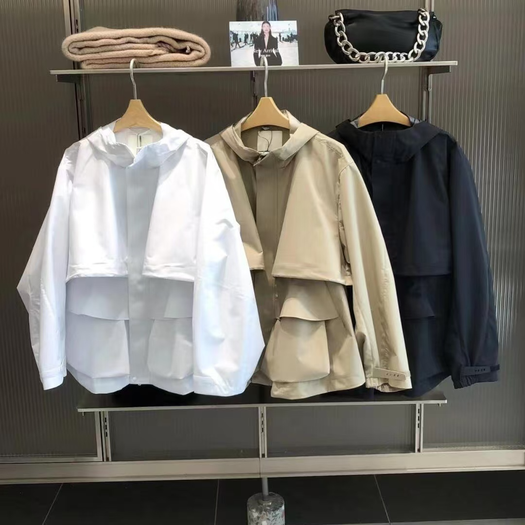 【季末清仓】原单25春季连帽夹克风衣防晒服5P11613250