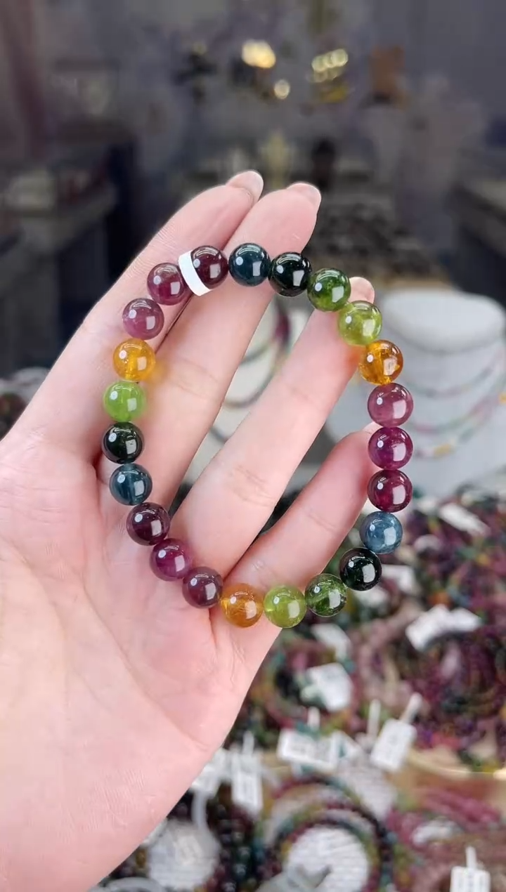 【闪购商品】碧玺/未镶嵌8mm+碧玺单圈多样性发货