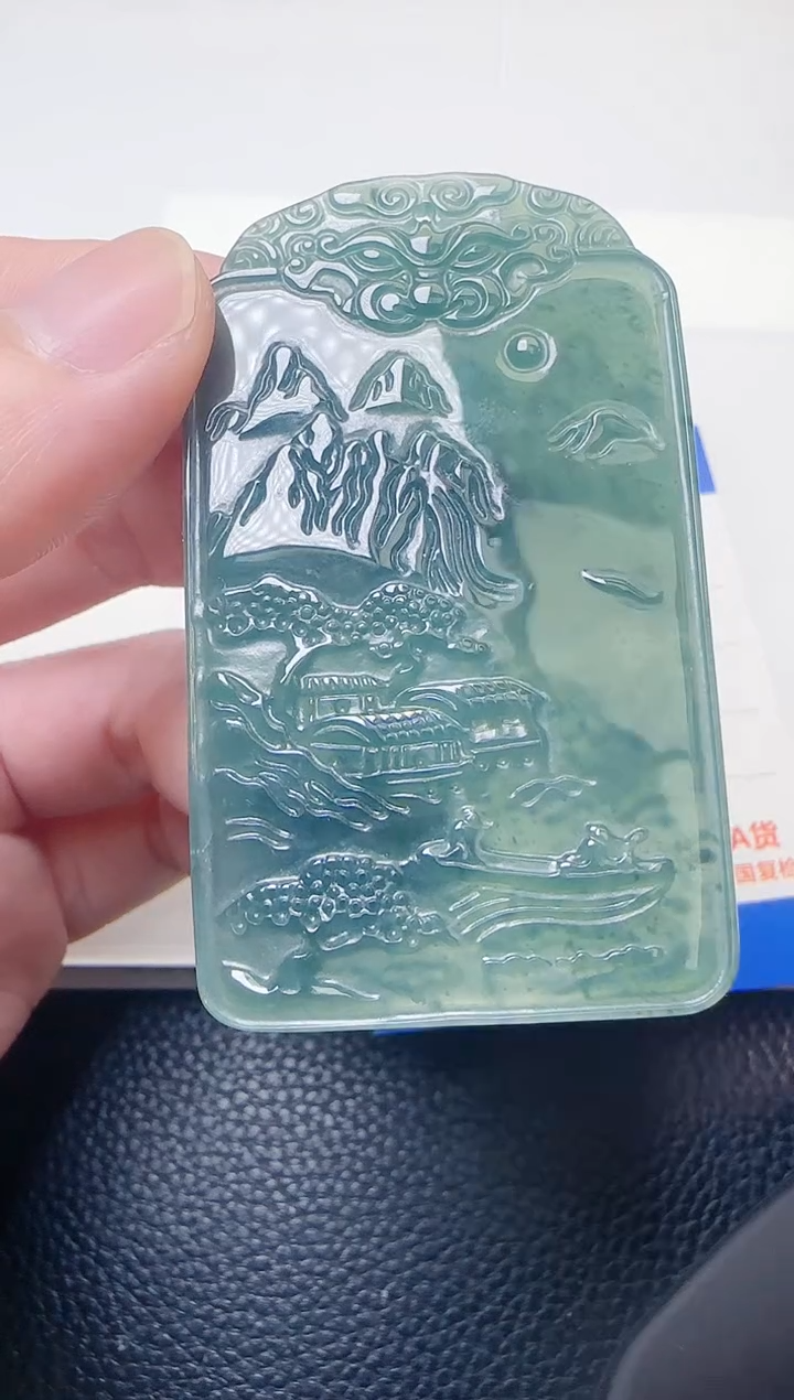 颈饰未镶嵌翡翠天然A货翡翠  多样性随机发其一