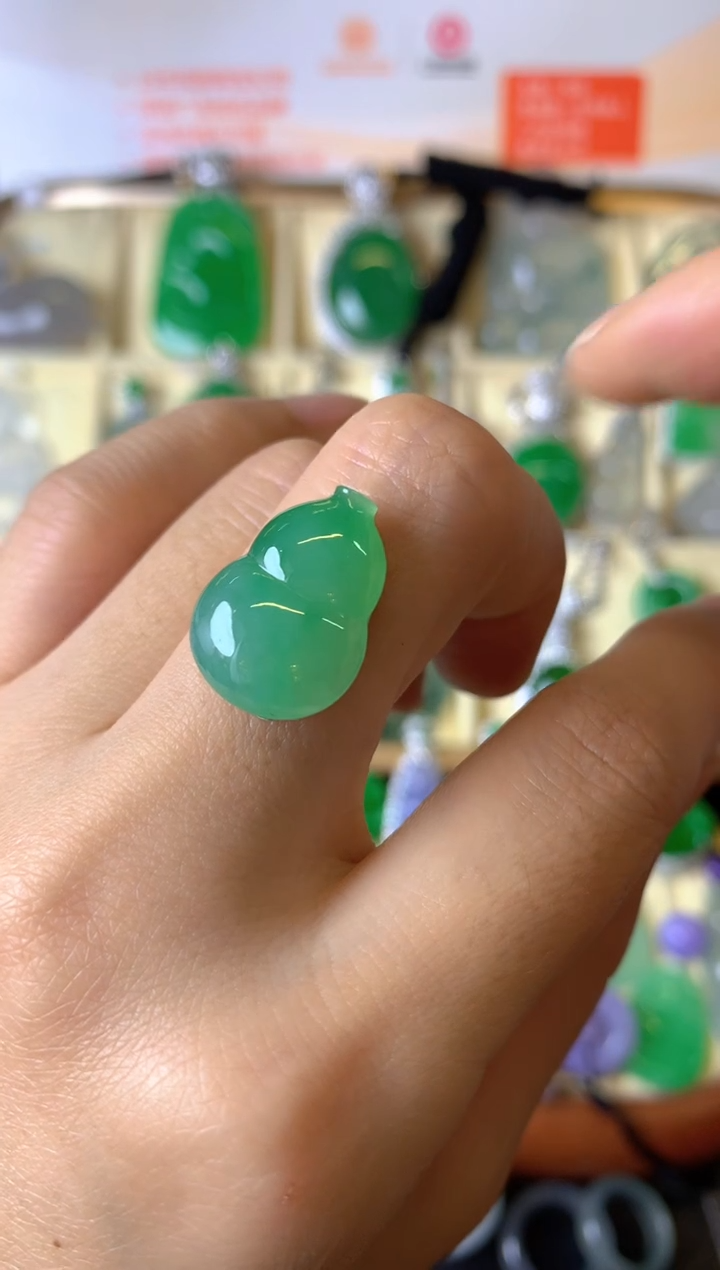 【闪购商品】定制翡翠未镶嵌1裸玉（客户意向镶嵌）