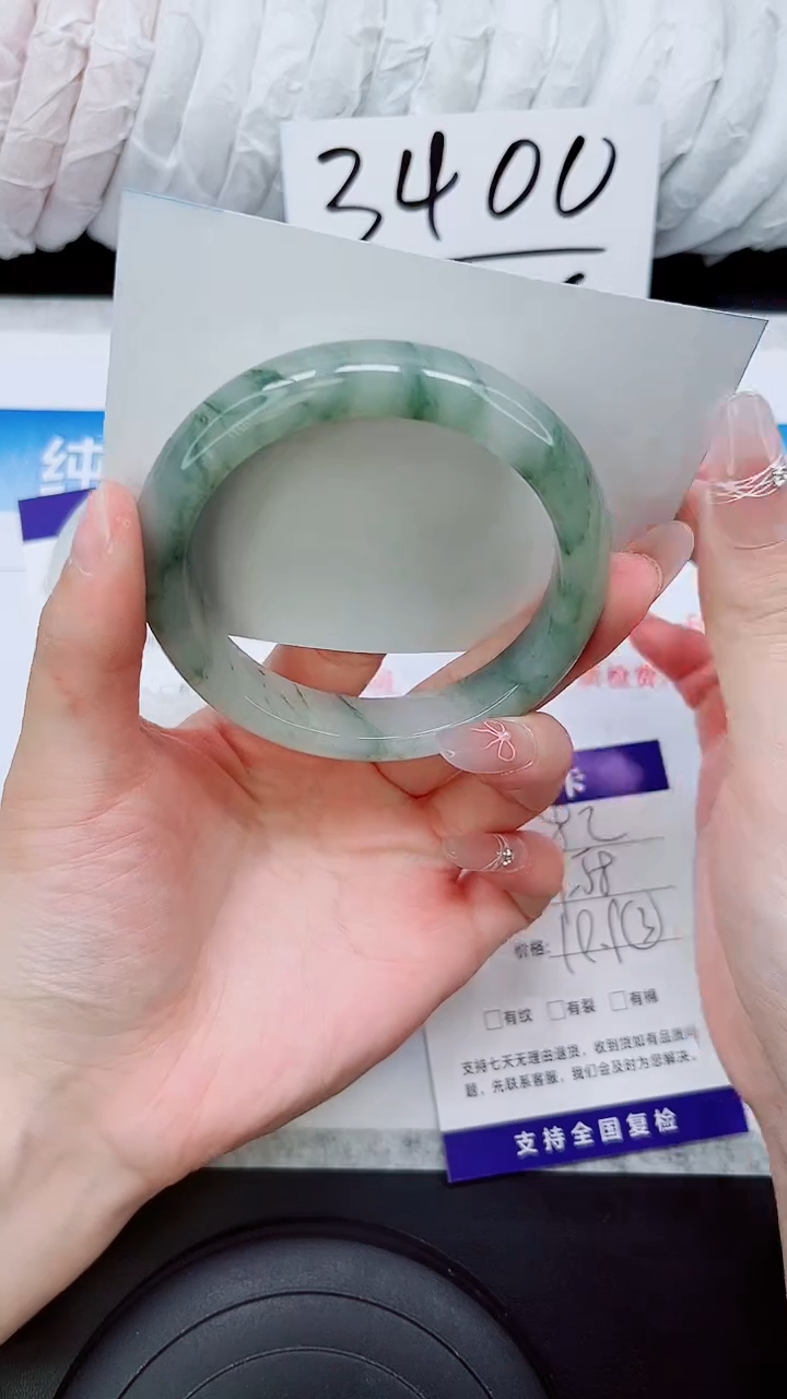 石英质玉手镯未镶嵌A82-58.2