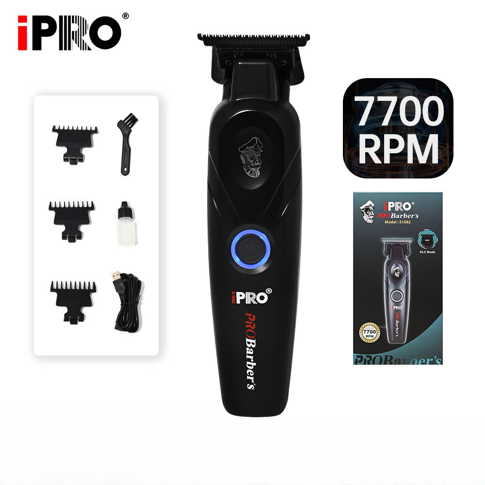 IPRO 理发器雕刻电推剪DLC散热涂层刀头电推子光头剪剃发神器新款