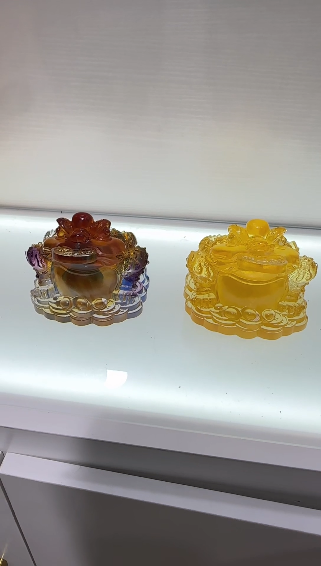 手工艺品琉璃金蝉（二色自选）