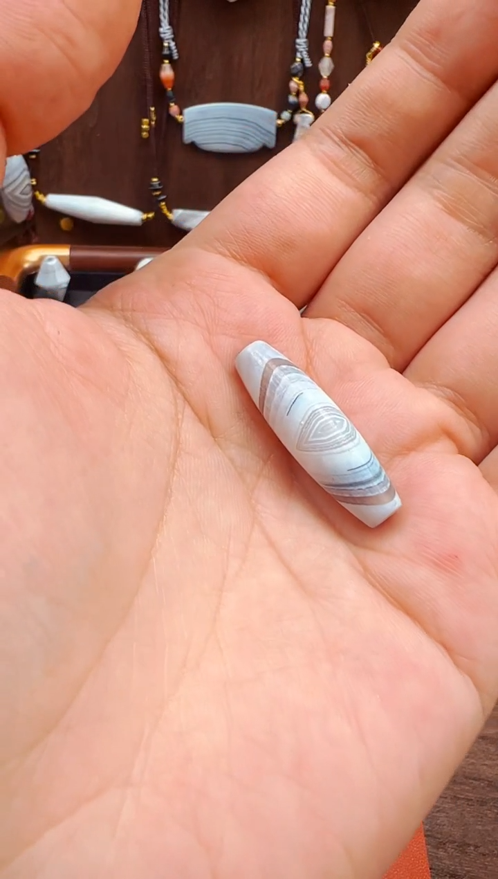 玛瑙/玉髓颈饰未镶嵌【 肖钟出品 】配珠