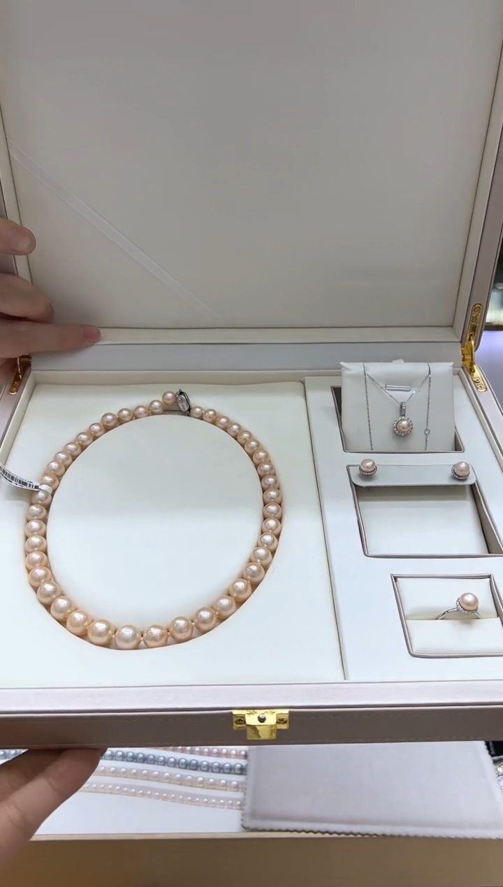 未镶嵌淡水珍珠四件套148金鳞四件套