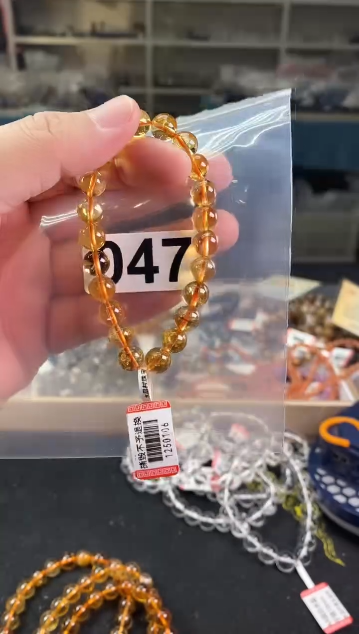 【闪购商品】水晶手链8.5±/047未镶嵌多样性发一件