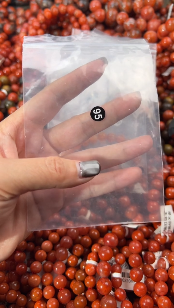 未镶嵌手串南红玛瑙7+