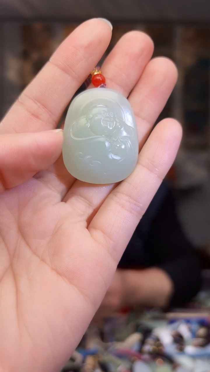 【闪购商品】和田玉挂件未镶嵌拍一发一