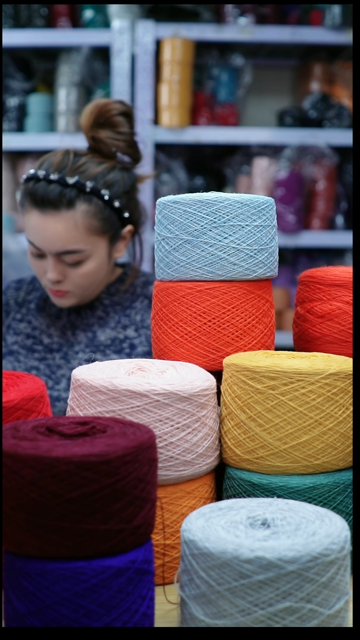 羊绒欢姐手编线D969