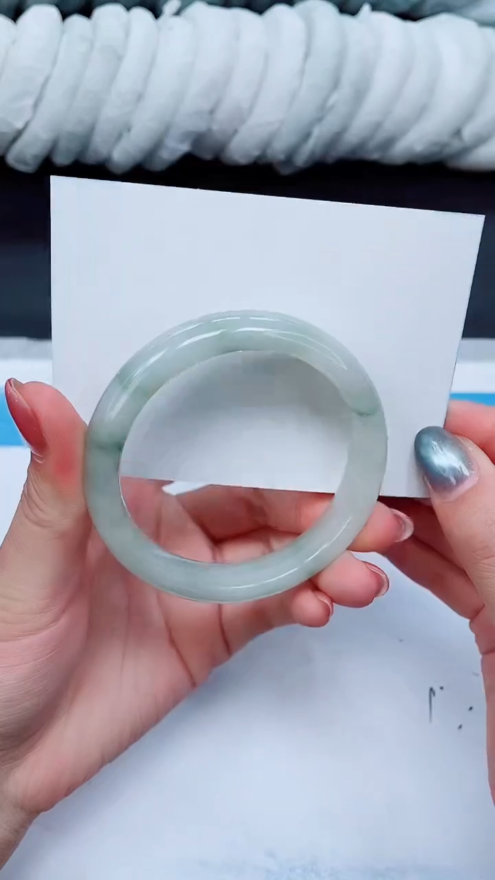 未镶嵌手镯石英质玉A40-53`54`55