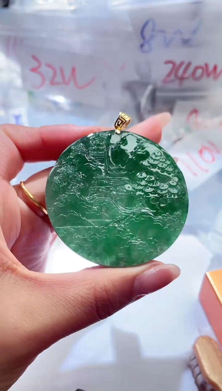 颈饰未镶嵌翡翠000001223