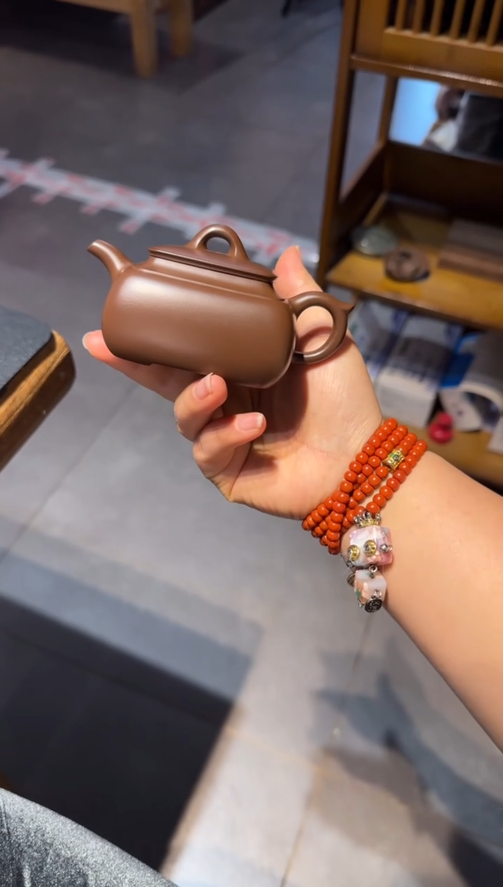 茶壶紫砂A**安长四方 紫砂壶