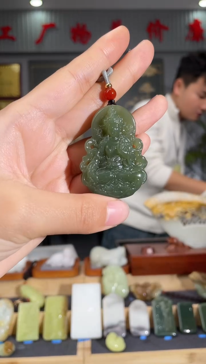 【闪购商品】和田玉颈饰未镶嵌拍一发一 多样性发货