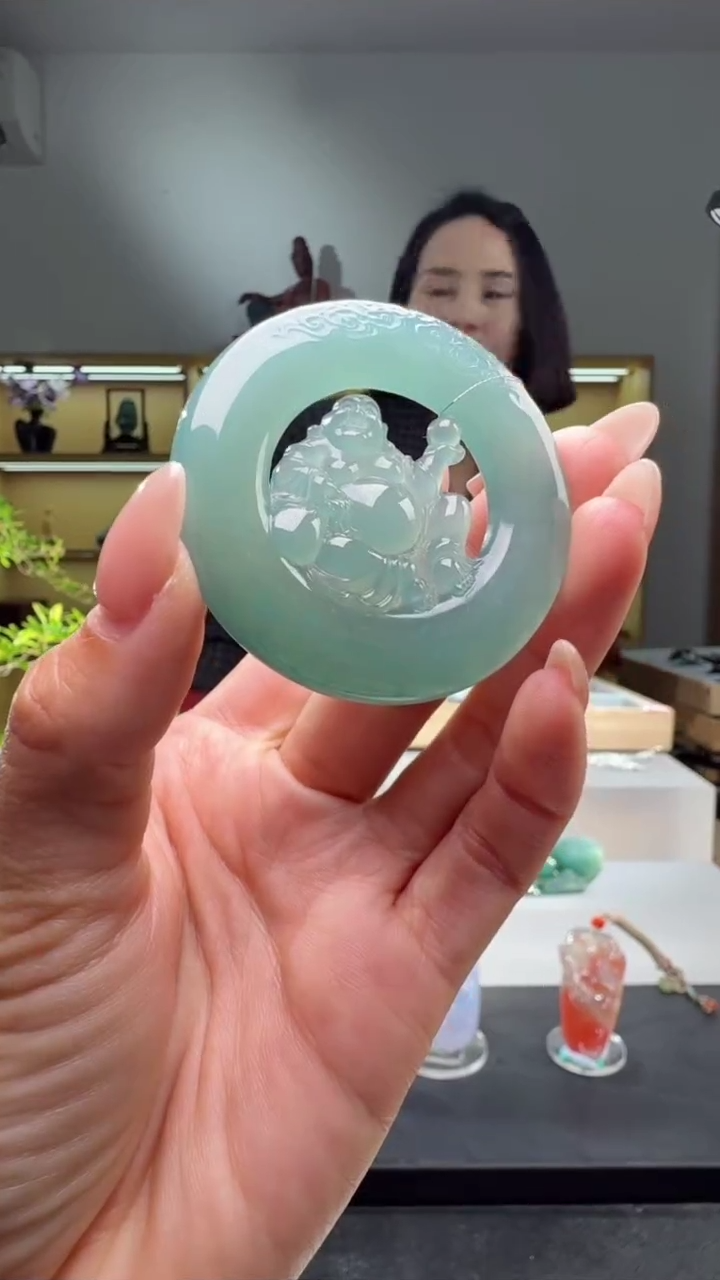 吊坠(不含链)未镶嵌翡翠佛（多样性发其一）