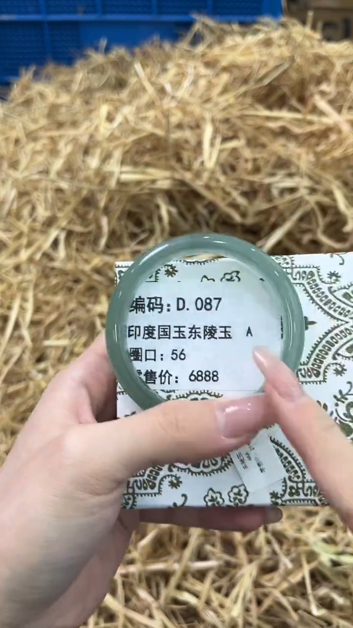 未镶嵌手镯石英质玉D.087