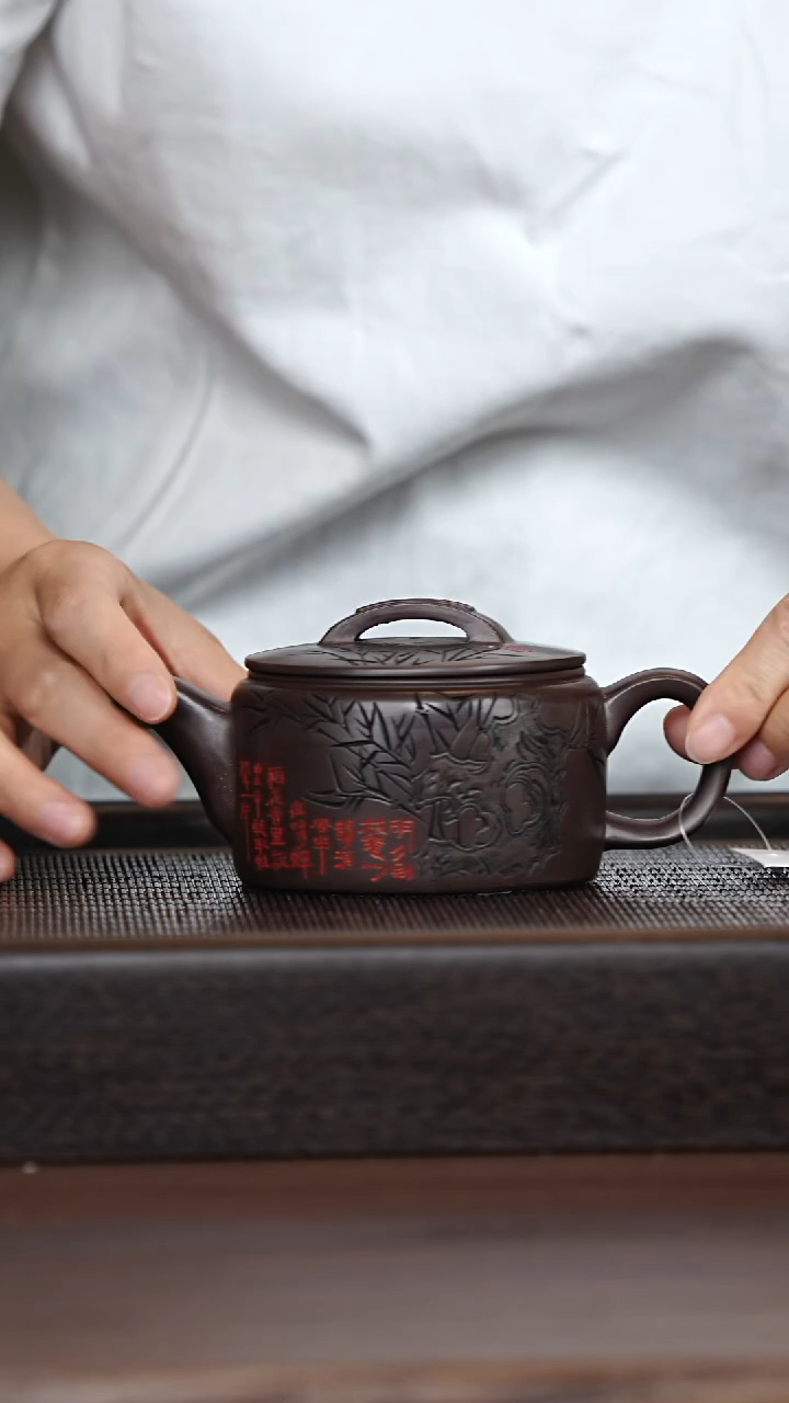 茶壶紫砂宜兴紫砂壶h96368