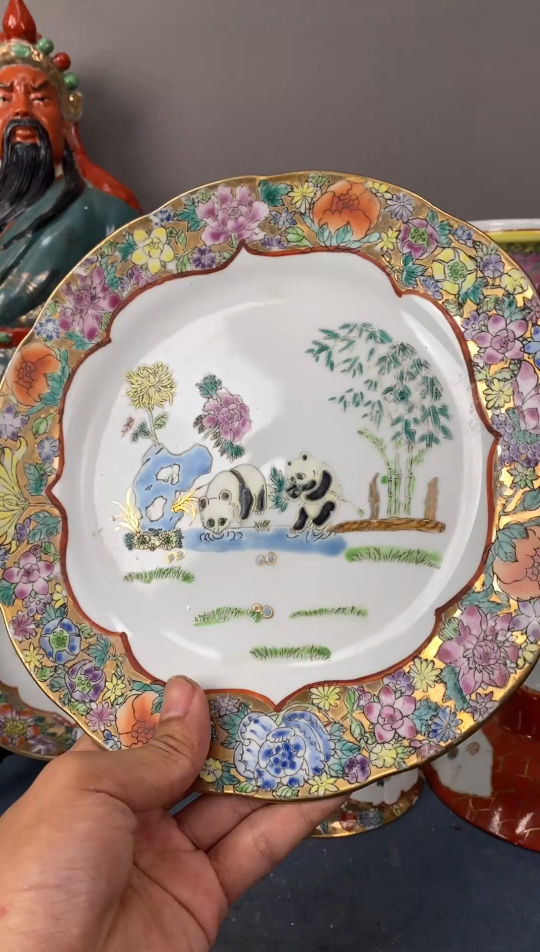 摆件陶567老厂瓷微瑕慎拍（已开价）