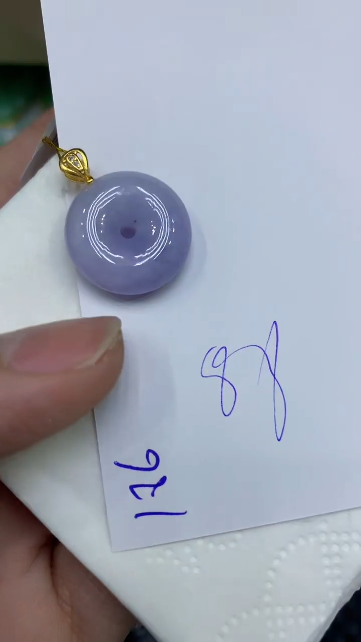 颈饰未镶嵌翡翠缅甸A货翡翠