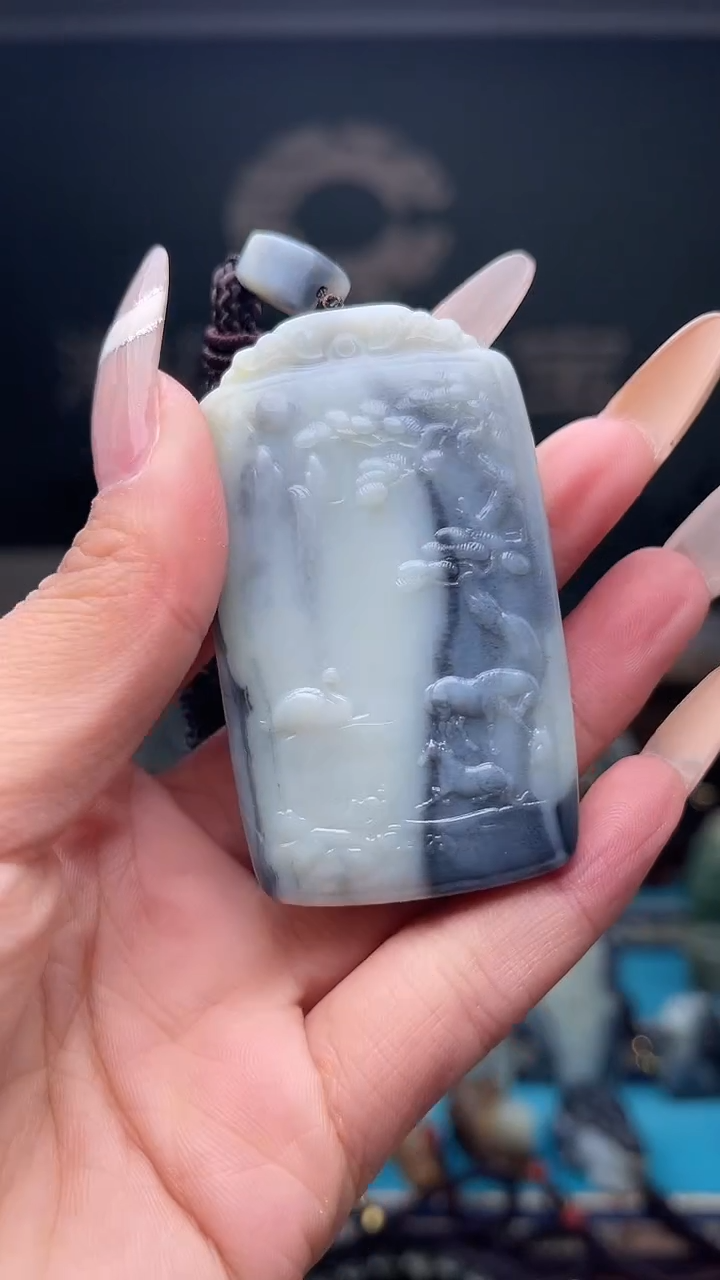 未镶嵌和田玉挂件1