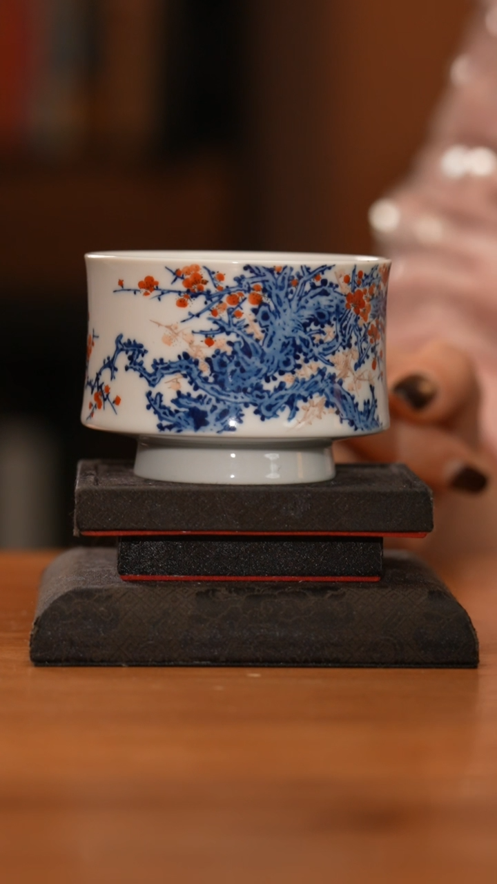 【闪购商品】杯问山格古精美茶器
