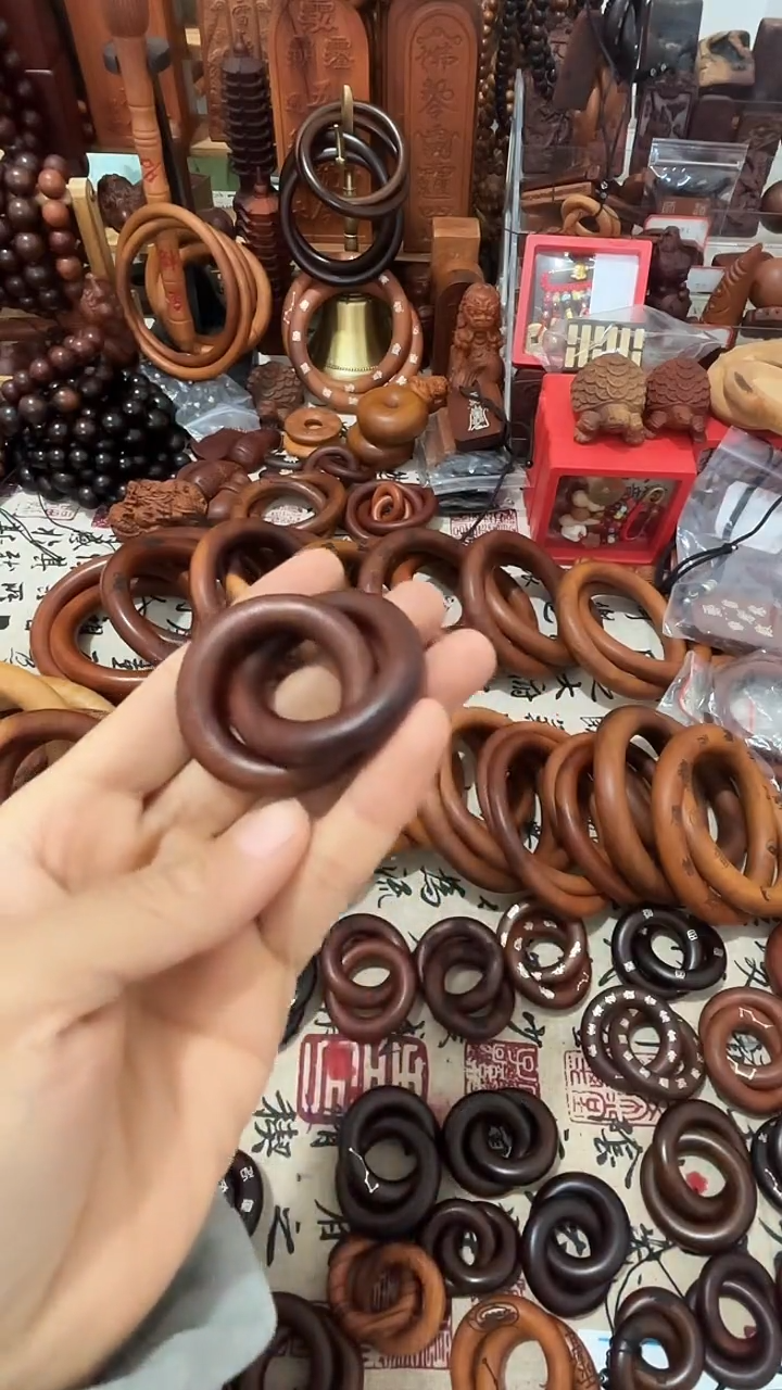 枣木乾坤圈桃木25圈口福利一物一拍