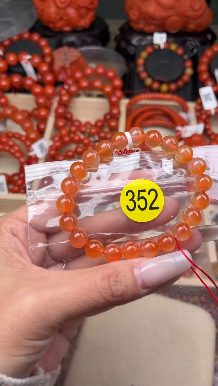 【闪购商品】南红玛瑙珠宝奇石未镶嵌352-8+