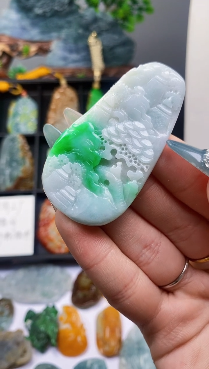 【闪购商品】定制翡翠未镶嵌A货翡翠