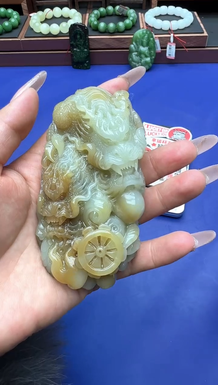 【闪购商品】和田玉手把件未镶嵌qmt