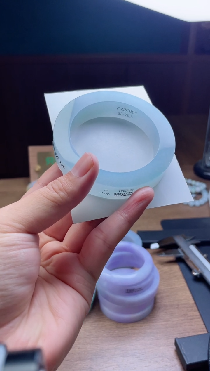 未镶嵌手镯定制翡翠用****9定制